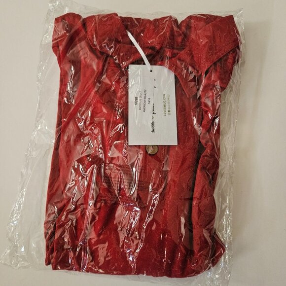 Omi Jo Well Dressed Wolf NWT American Beauty Young Men S Polo Top LS Shirt - Picture 2 of 3